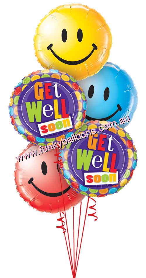 (image for) Happy Get Well Smiles Bouquet - Click Image to Close