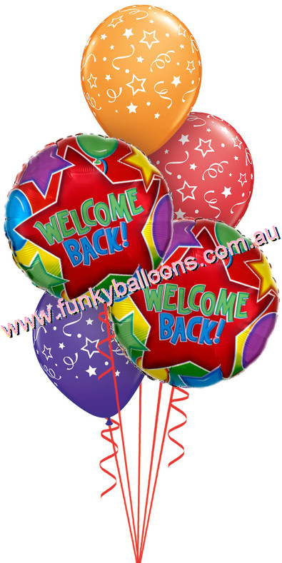 (image for) Colourful Welcome Back Bouquet - Click Image to Close