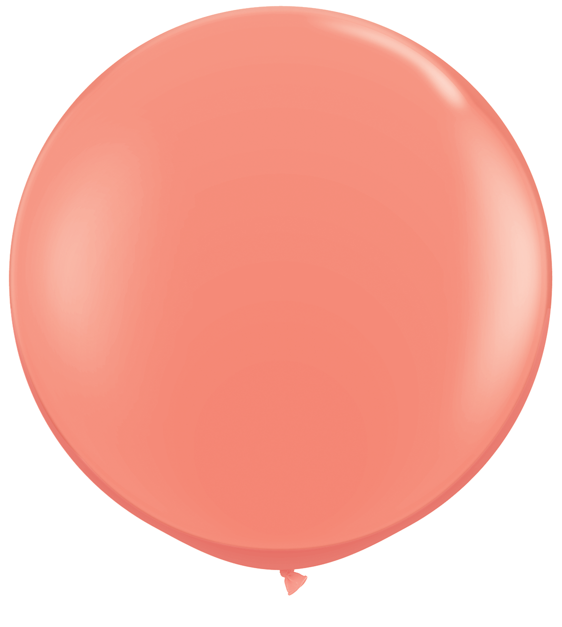 (image for) Round Latex ~ Coral (Float time 48 hrs) - Click Image to Close