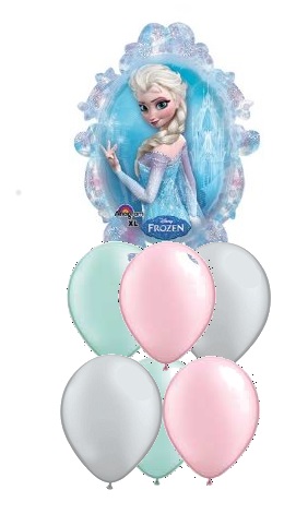 (image for) Sisters Frozen Balloon Bouquet - Click Image to Close
