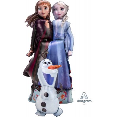 (image for) Frozen 2 Elsa Anna Olaf Airwalker Balloon