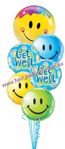 Get Well Lots of Smiles Bouquet