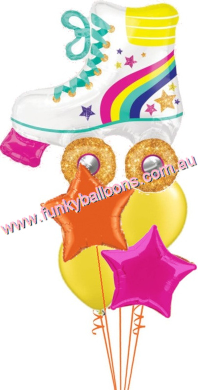 (image for) Retro Rollerskate Balloon Bouquet